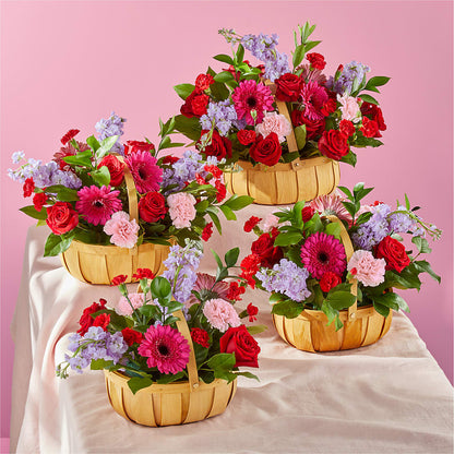 Pink Picnic Basket –  Paiges Petals Floral Design, Stanton MI