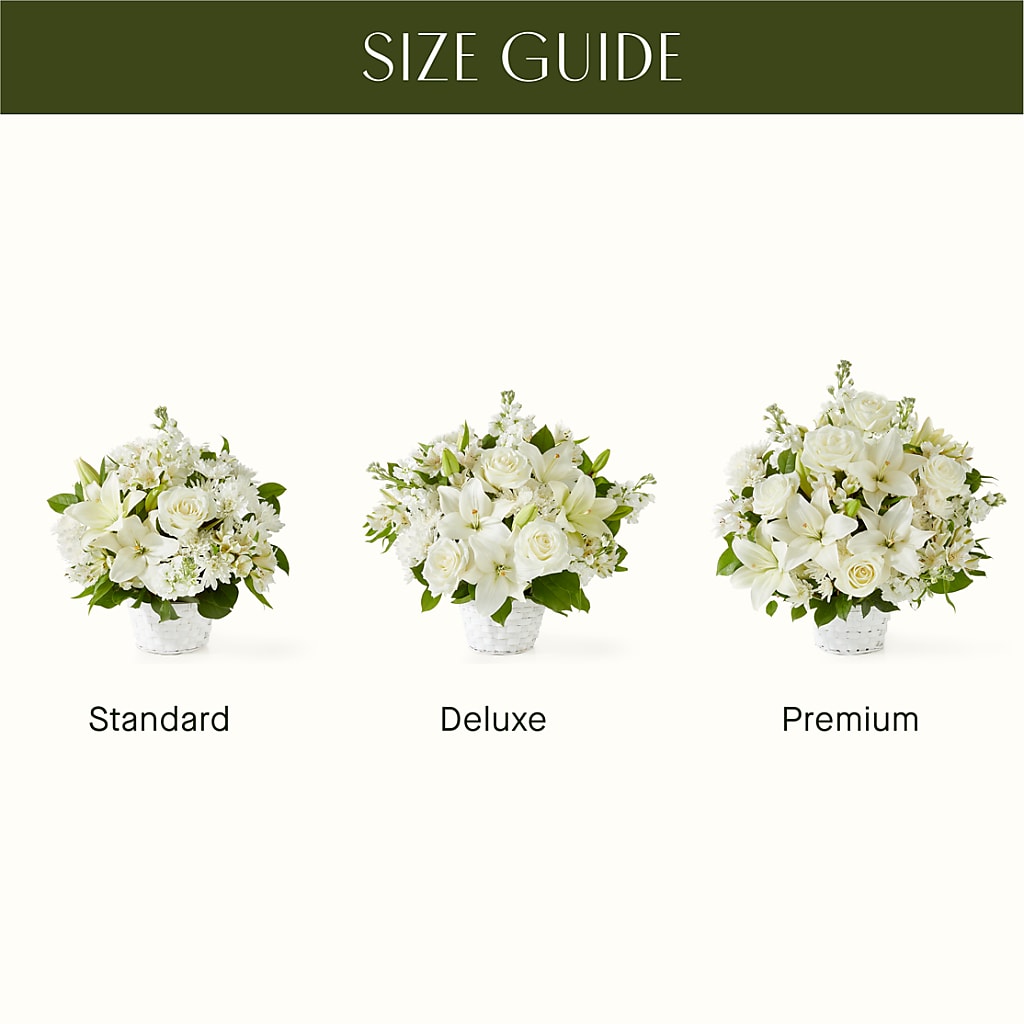Peaceful Reflections Arrangement –  Paiges Petals Floral Design, Stanton MI