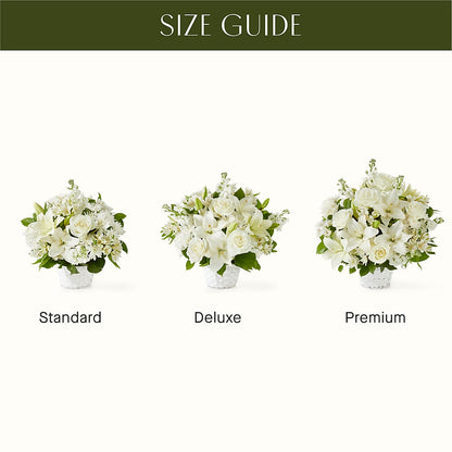 Peaceful Reflections Arrangement –  Paiges Petals Floral Design, Stanton MI