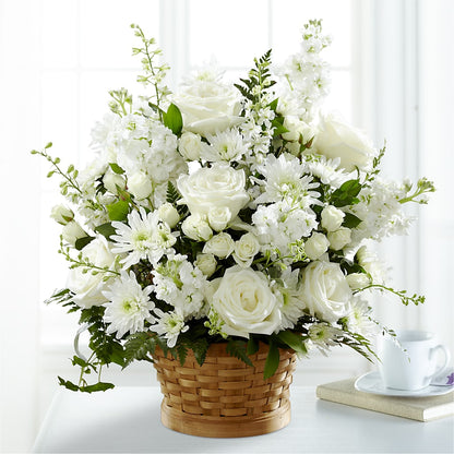 Heartfelt Condolences Arrangement –  Paiges Petals Floral Design, Stanton MI