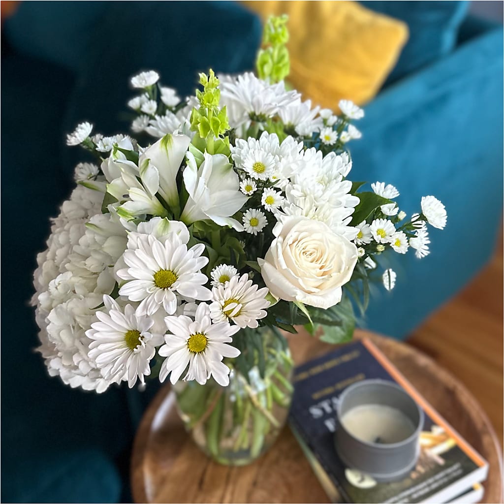 Classic Ivory – A Florist Original –  Paiges Petals Floral Design, Stanton MI