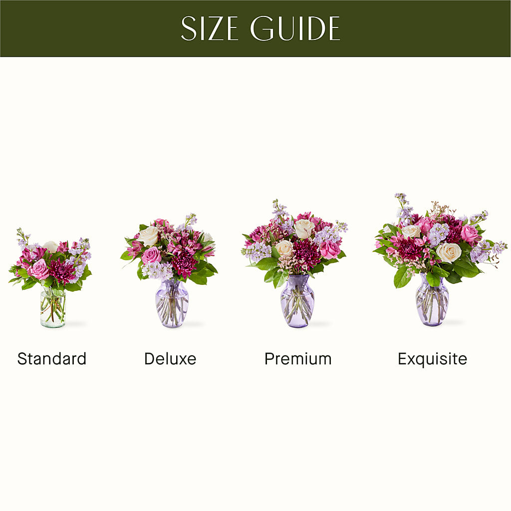 Amethyst Dreams Bouquet –  Paiges Petals Floral Design, Stanton MI