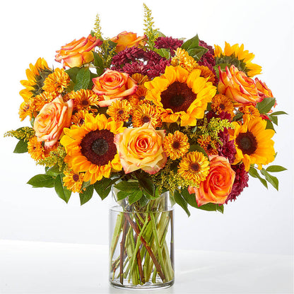 Flannel Scarf Bouquet –  Paiges Petals Floral Design, Stanton MI