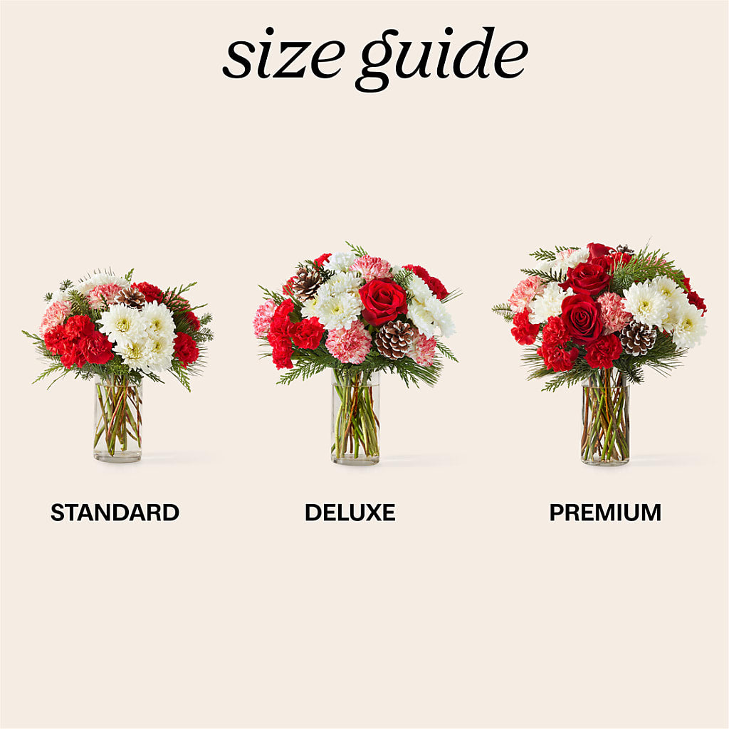 Candy Cane Lane Bouquet –  Paiges Petals Floral Design, Stanton MI