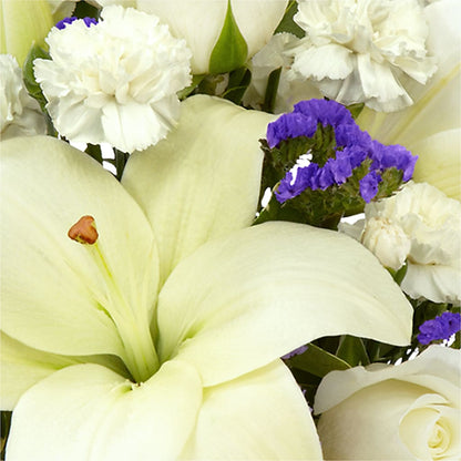 Sapphire Rush Bouquet –  Paiges Petals Floral Design, Stanton MI