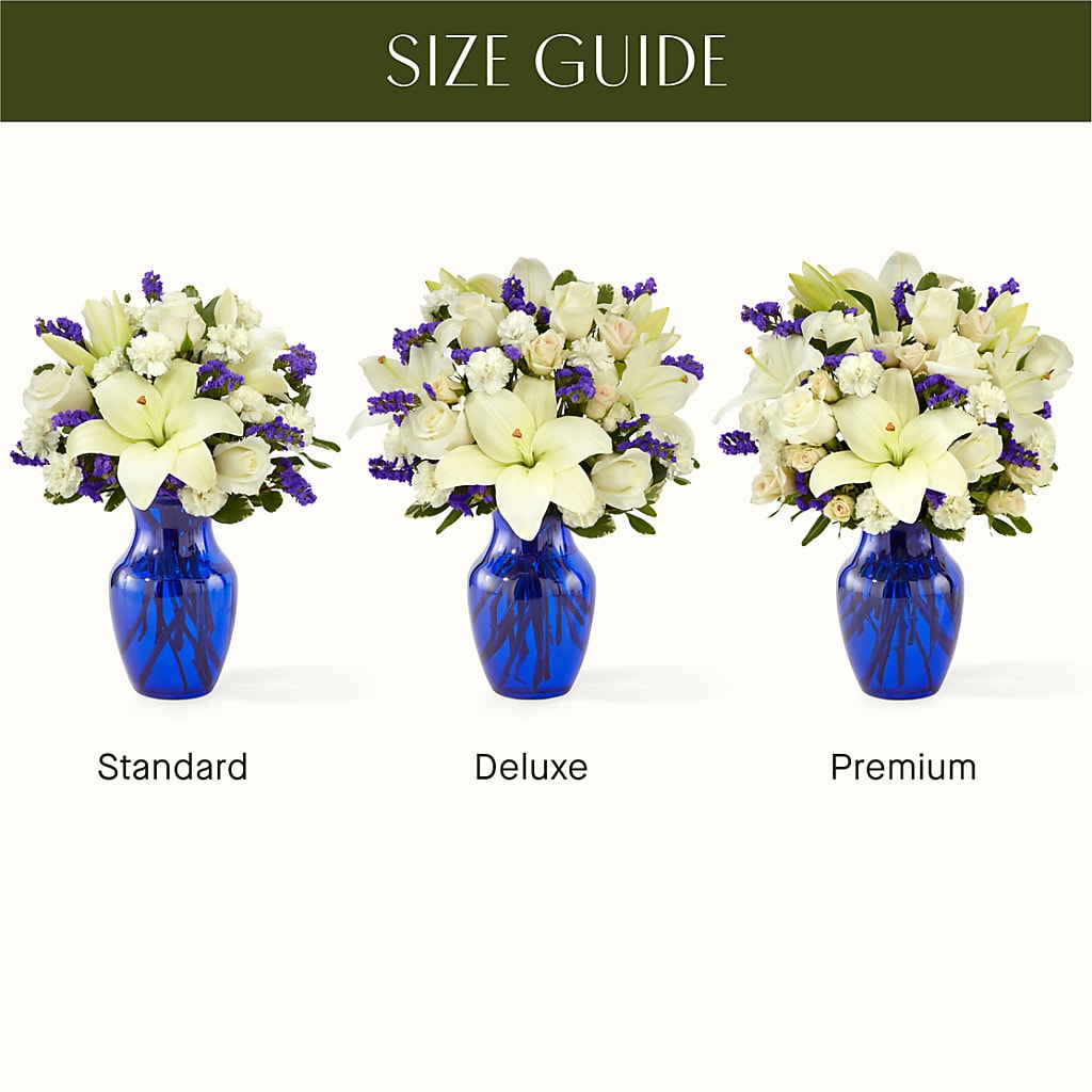 Sapphire Rush Bouquet –  Paiges Petals Floral Design, Stanton MI