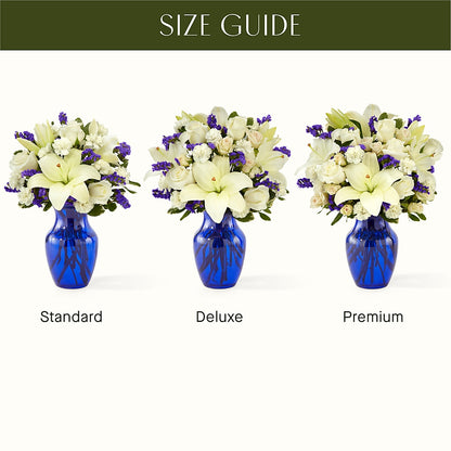 Sapphire Rush Bouquet –  Paiges Petals Floral Design, Stanton MI