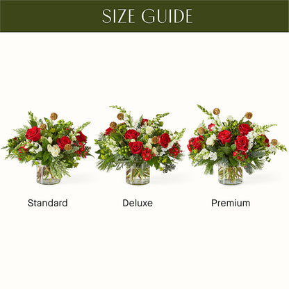 Deck the Halls Bouquet –  Paiges Petals Floral Design, Stanton MI