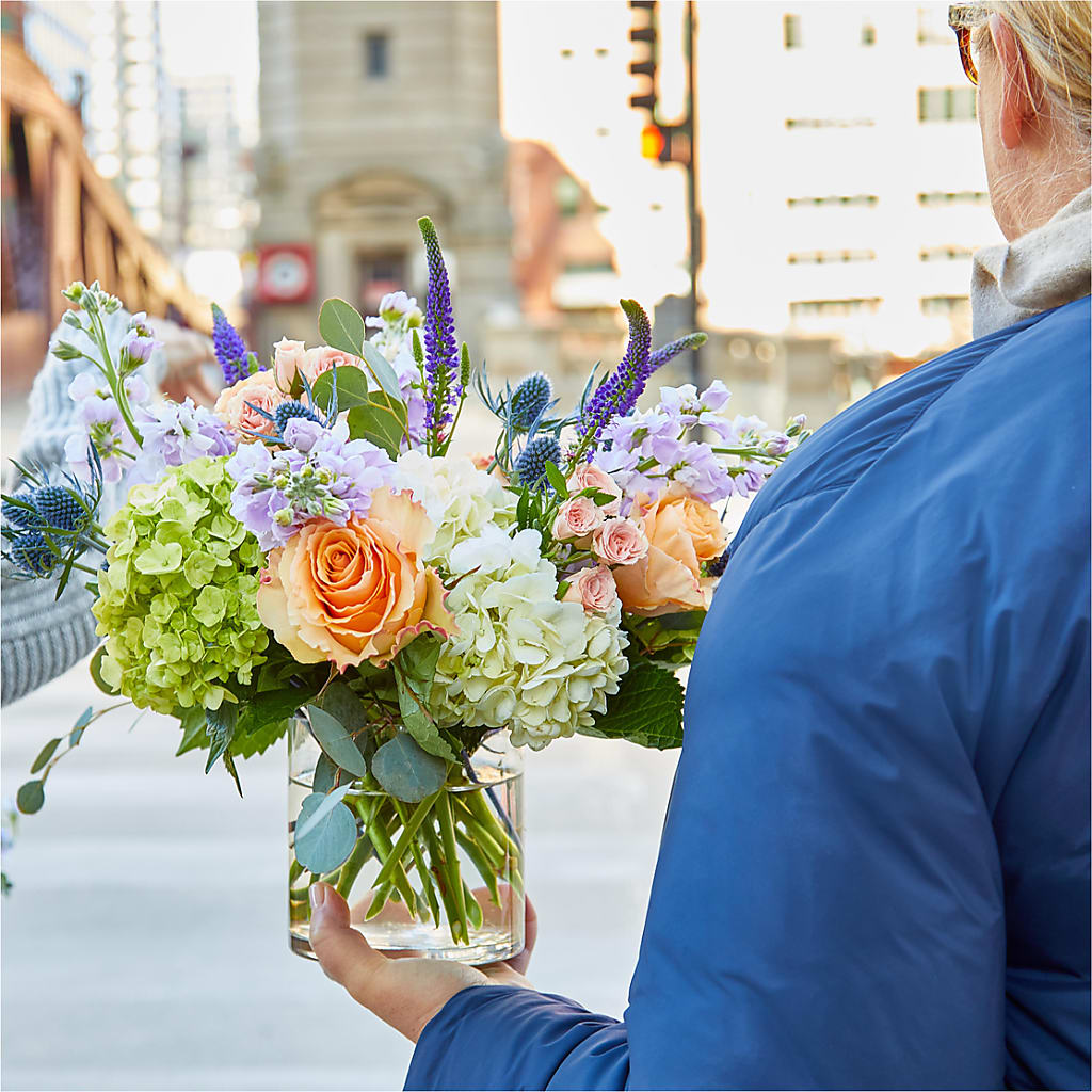 Porch Swing Bouquet –  Paiges Petals Floral Design, Stanton MI