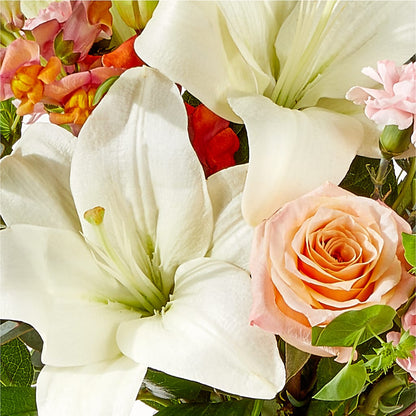 Grapefruit Splash Bouquet –  Paiges Petals Floral Design, Stanton MI
