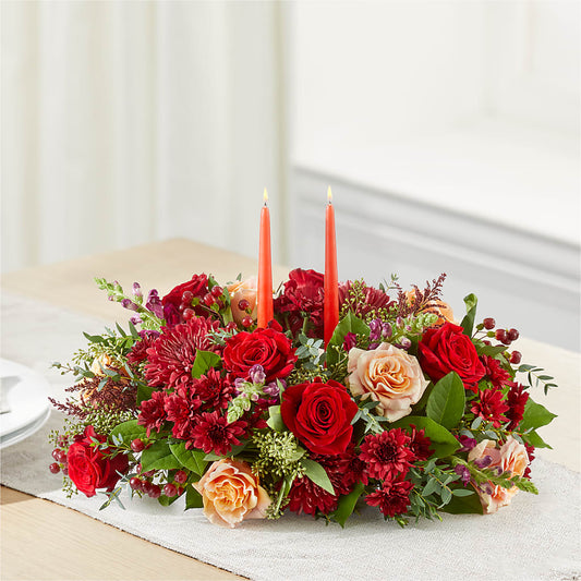 Most Thankful Centerpiece –  Paiges Petals Floral Design, Stanton MI