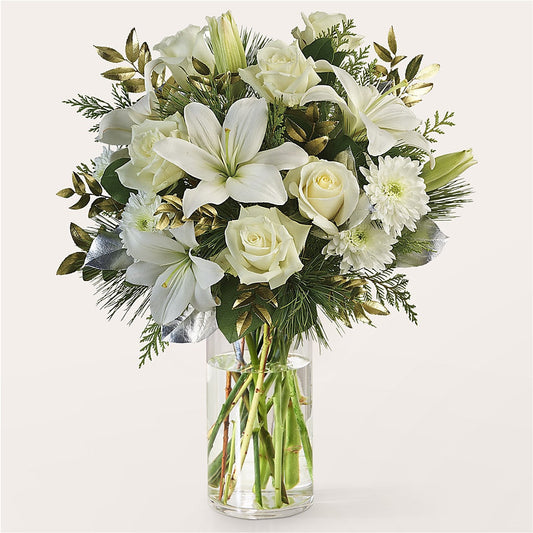 Wintry Mix Bouquet –  Paiges Petals Floral Design, Stanton MI