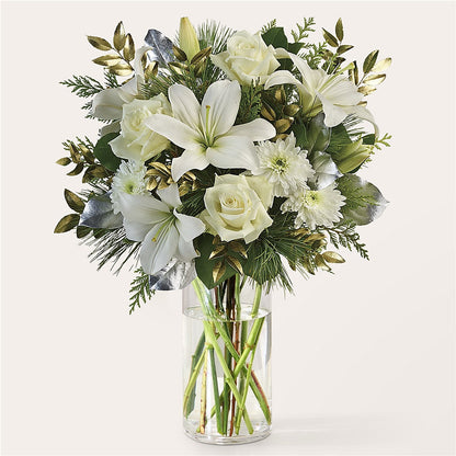 Wintry Mix Bouquet –  Paiges Petals Floral Design, Stanton MI