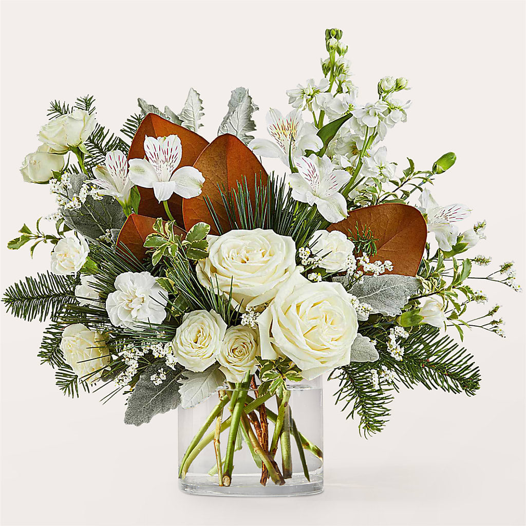 Fresh Snowfall Bouquet –  Paiges Petals Floral Design, Stanton MI