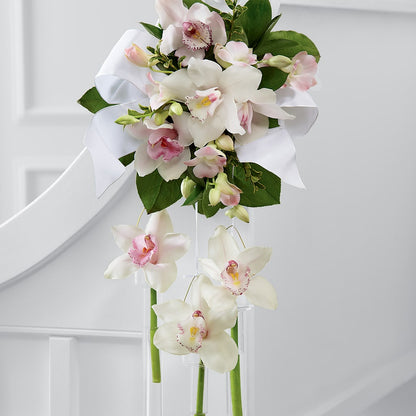 Perfect Entrance Pew Arrangement –  Paiges Petals Floral Design, Stanton MI