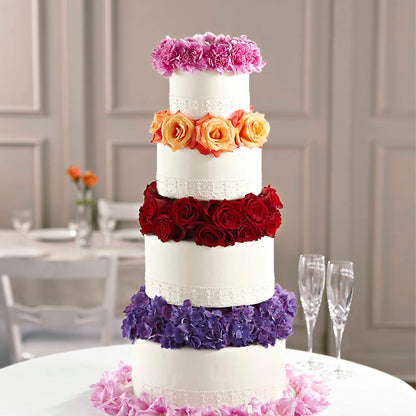 Infinite Love Cake Décor –  Paiges Petals Floral Design, Stanton MI