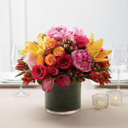 Color Mix Arrangement –  Paiges Petals Floral Design, Stanton MI