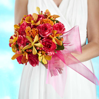 Brilliant Shades of Love Bouquet –  Paiges Petals Floral Design, Stanton MI