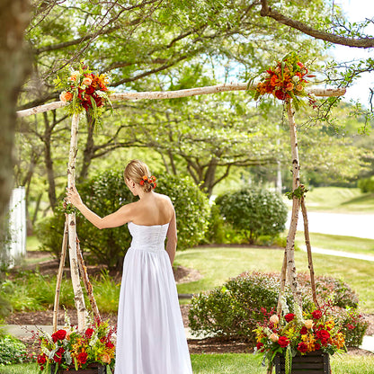 Arbor of Love Archway –  Paiges Petals Floral Design, Stanton MI