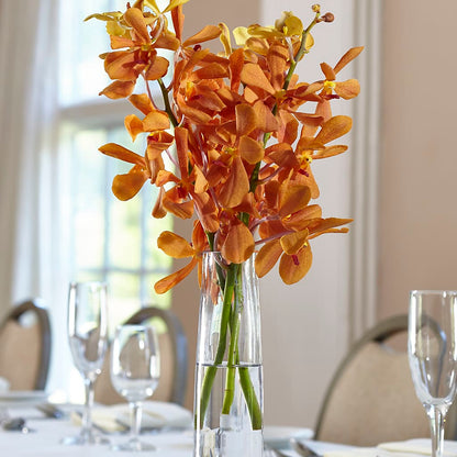 Orange Mokara Bud Vase –  Paiges Petals Floral Design, Stanton MI