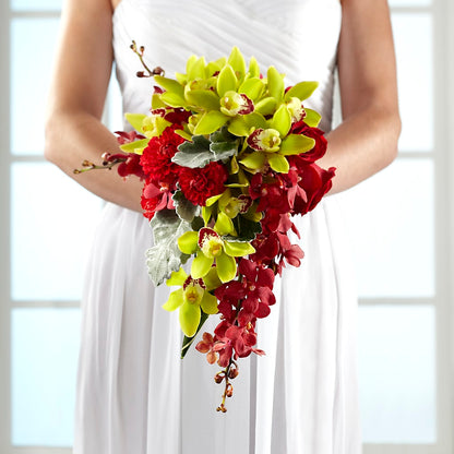Elegant Orchid Bouquet –  Paiges Petals Floral Design, Stanton MI