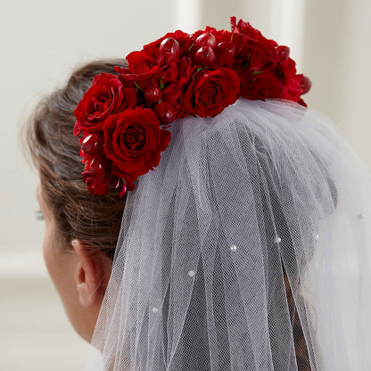 Heart's Happiness Hair Decor –  Paiges Petals Floral Design, Stanton MI
