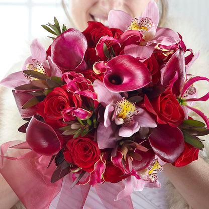 Heart of Hearts Bouquet –  Paiges Petals Floral Design, Stanton MI